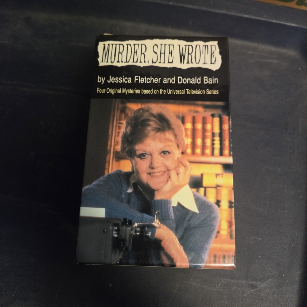Murder She Wrote Angela Lansbury Bainโ Reader's Digest 4 Book Set 1997 Fletcher